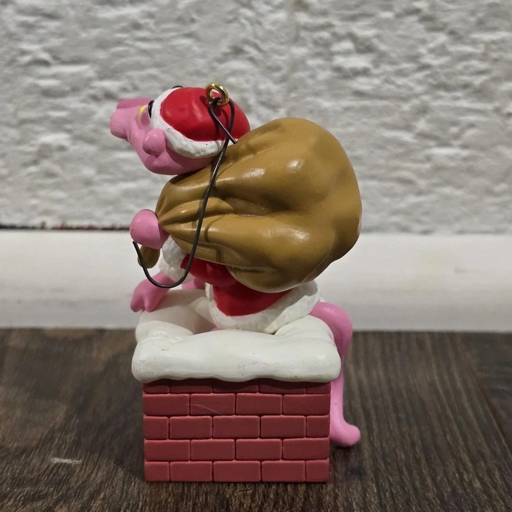 Pink Panther Ornament 1993 Christmas Tree Holiday 3